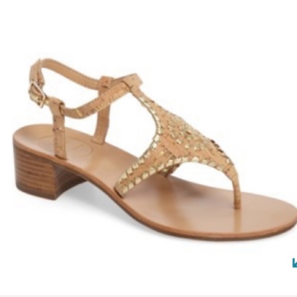 Jack Rogers Elise heel , size 7.5 NOT 6.5